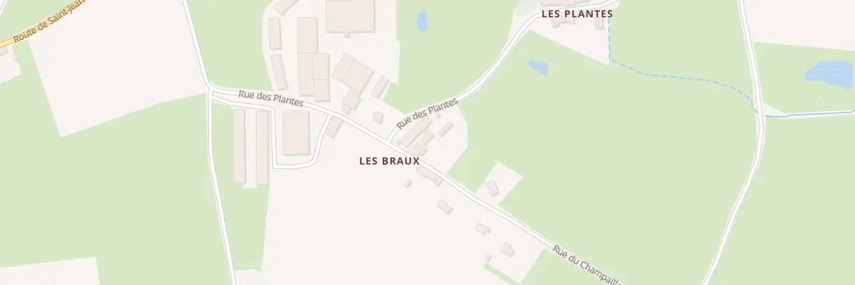 Plan du 3 Rue du Champaillet à Saint-Jean-de-Trézy