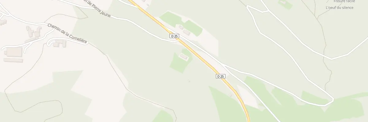 Plan du 724 Rte de Thurins à Yzeron