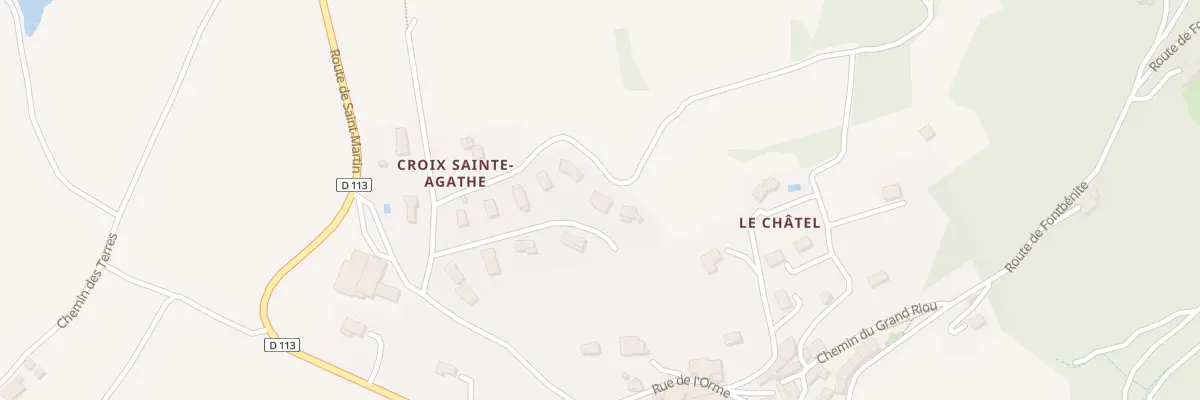 Plan du 5117 Rue de la Croix Ste Agathe à Saint-André-la-Côte