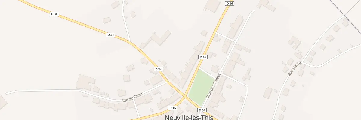 Plan du 13 Rue des Tilleuls à Neuville-lès-This