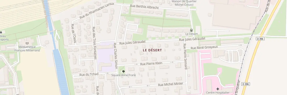 Plan du 6 Rue Jules Géraudel à Vitry-le-François