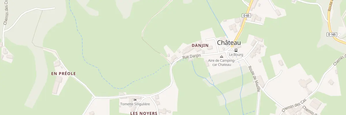 Plan du 5086 Chateau à Château