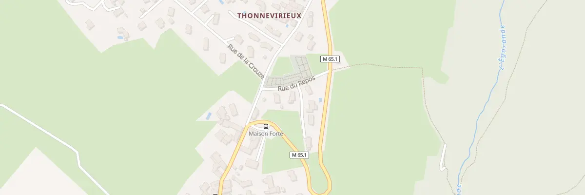 Plan du 40 Rue du Repos à Farnay