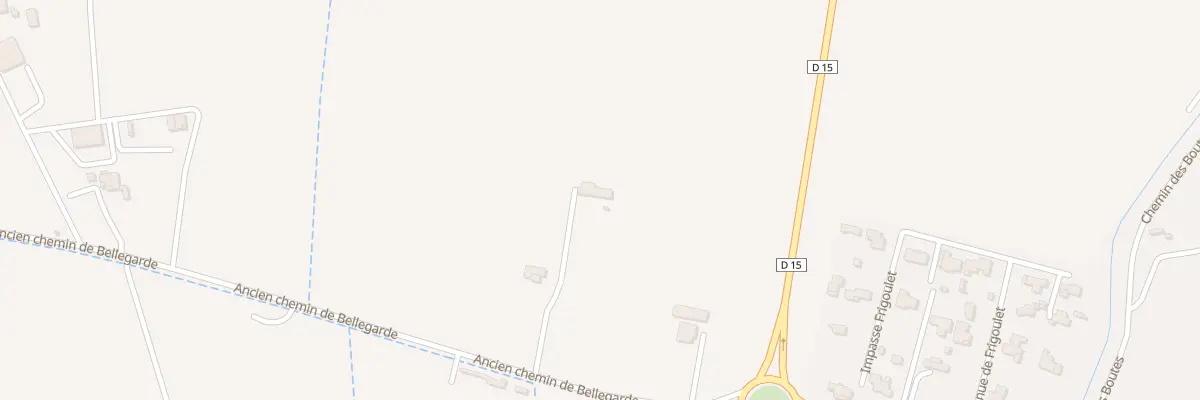 Plan du 5429 Frigoulet à Fourques