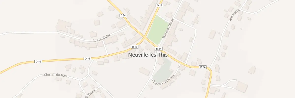 Plan du 2 Rue du Moulin à Neuville-lès-This