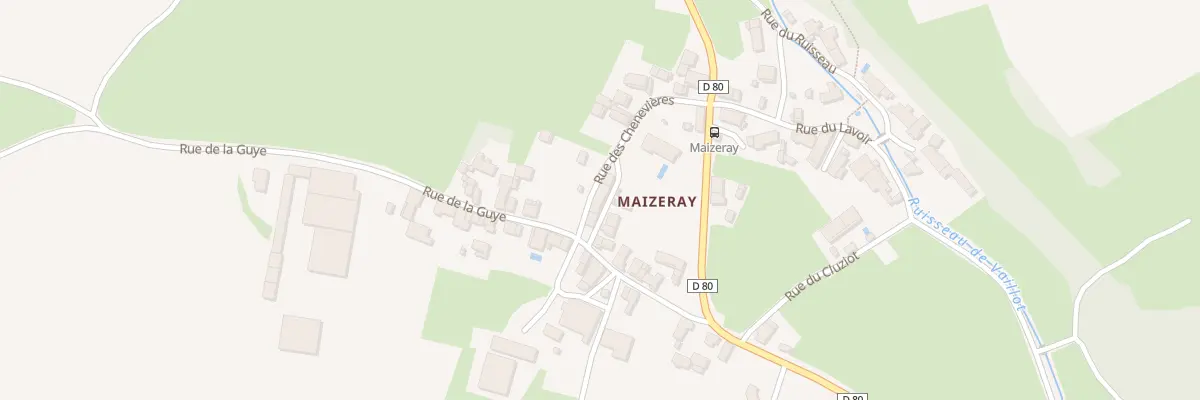 Plan du 5070 Maizeray à Saint-Martin-du-Tartre