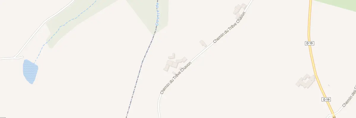 Plan du 524 Che du Treve Chavon à Saint-Germain-Nuelles