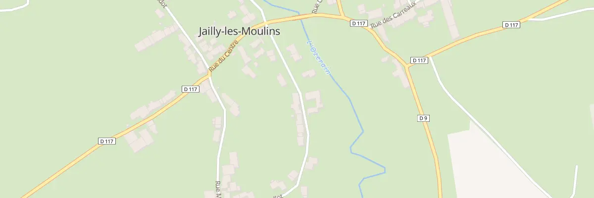 Plan du 3 Rue Chevallot à Jailly-les-Moulins