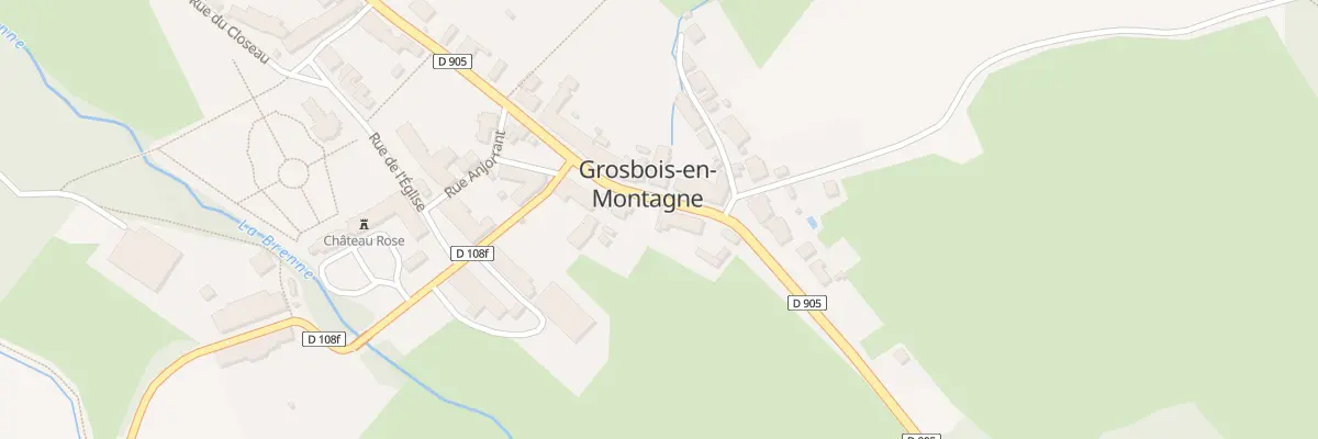 Plan du 3 Gr Grande Rue à Grosbois-en-Montagne