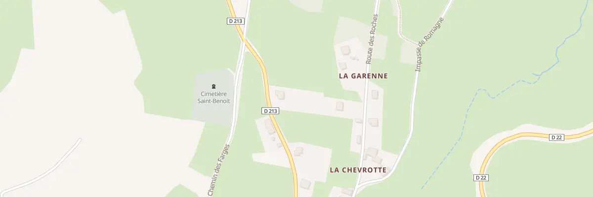 Plan du 18 Rte des Pierres Blanches à Germolles-sur-Grosne