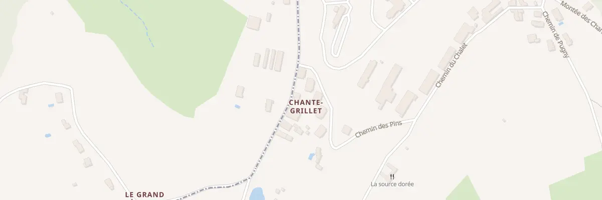 Plan du 2 Che de Chante Grillet à Saint-Pierre-la-Palud