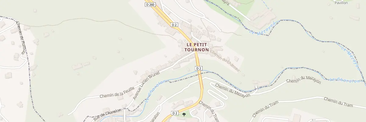 Plan du 5159 Hameau du Petit Tournon à Lyas