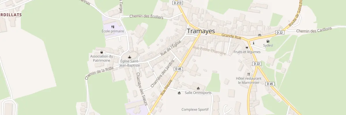 Plan du 5 Rue Charriere du Sabotier à Tramayes