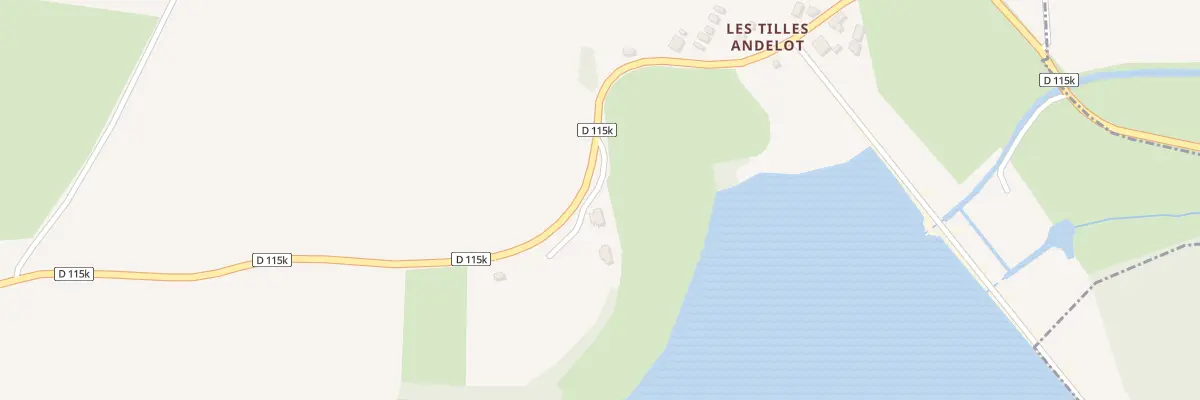 Plan du 5A Rue des Tilles Andelot à Chazilly