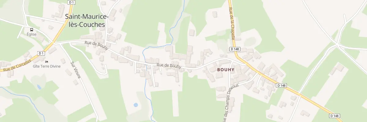 Plan du 23 Rue de Bouhy à Saint-Maurice-lès-Couches