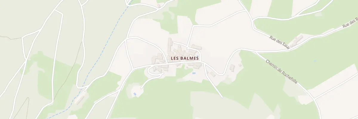 Plan du 1300 Rue des Balmes à Vaux-en-Beaujolais