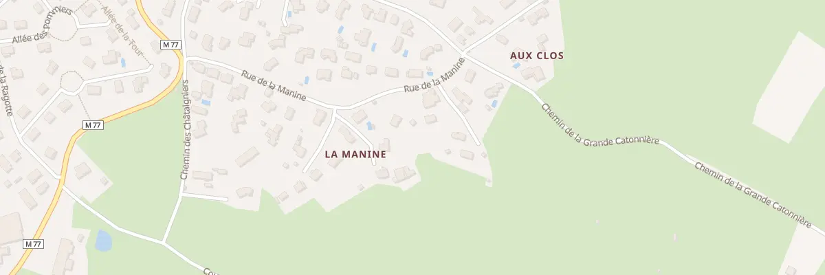 Plan du 18 Rue de la Manine à Saint-Martin-la-Plaine