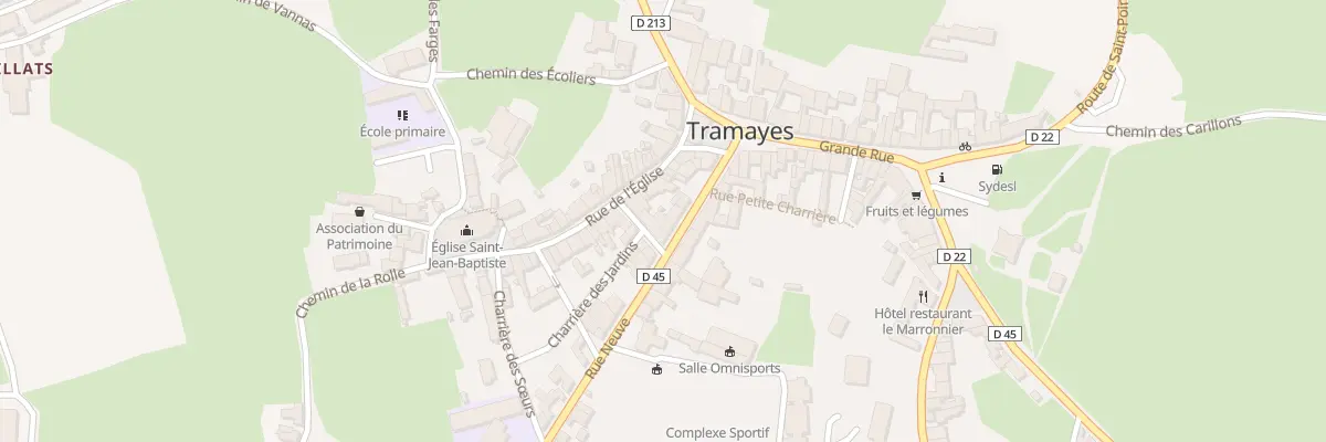Plan du 4 Rue Neuve à Tramayes