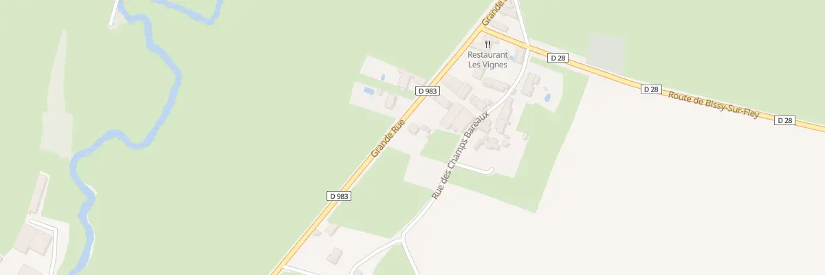 Plan du 57 Grande Rue à Germagny