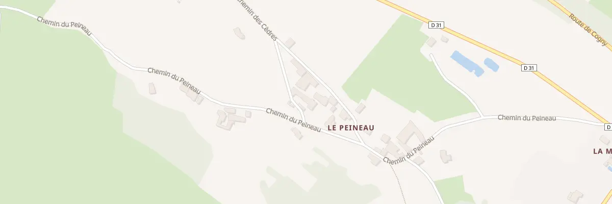 Plan du 103 Mte des Marronniers à Ville-sur-Jarnioux