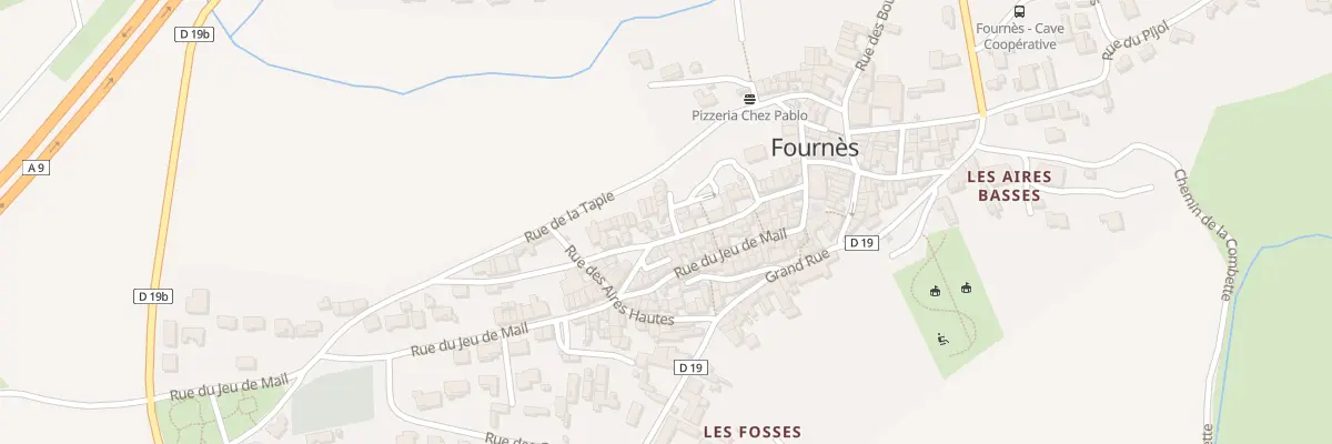 Plan du 5413 Imp du Mistral à Fournès