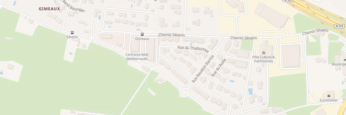 Plan du 198 Rue du Soulanet Gimeaux à Arles