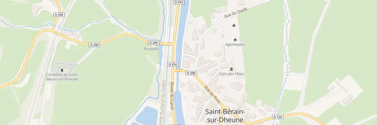 Plan du 3 Pl du Lieutenant des Brunes à Saint-Bérain-sur-Dheune