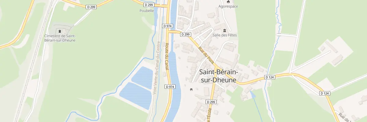 Plan du 2 Rue du Puits du Loup à Saint-Bérain-sur-Dheune