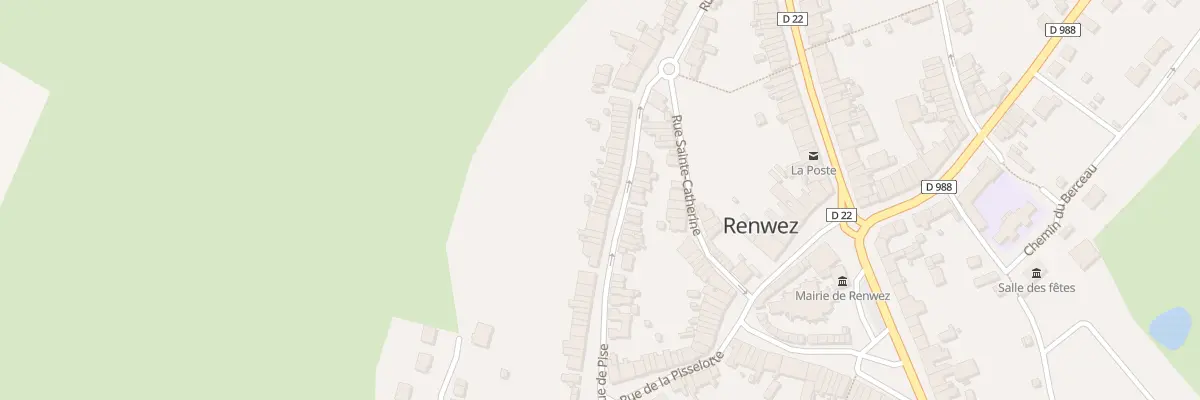 Plan du 53 Rue de Pise à Renwez