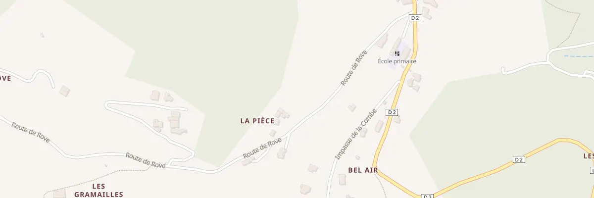 Plan du 5053 La Piece à Saint-Michel-de-Chabrillanoux
