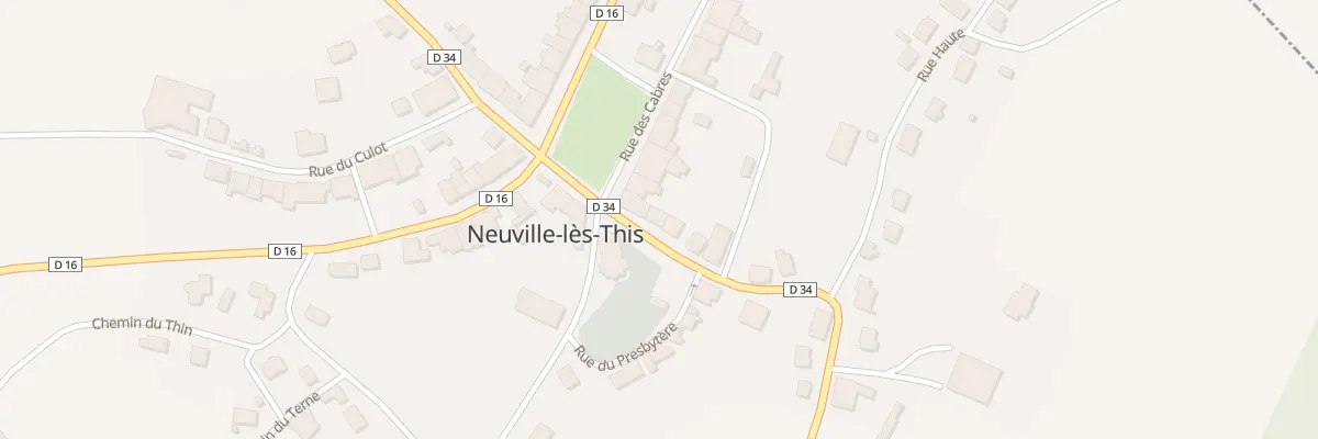 Plan du 5087 Rue du Moulin à Neuville-lès-This