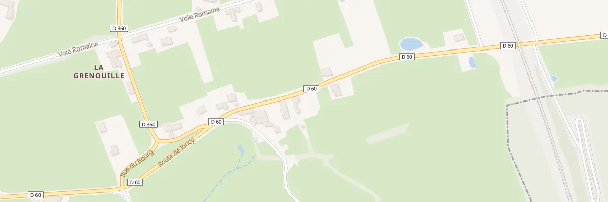 Plan du 8 Rte de Joncy à Saint-Clément-sur-Guye