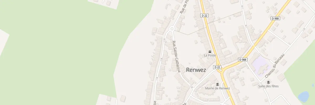 Plan du 39 Rue de Pise à Renwez