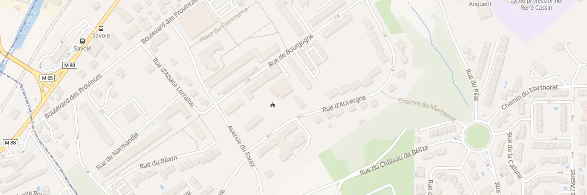 Plan du 40 Rue D ’Auvergne à Rive-de-Gier
