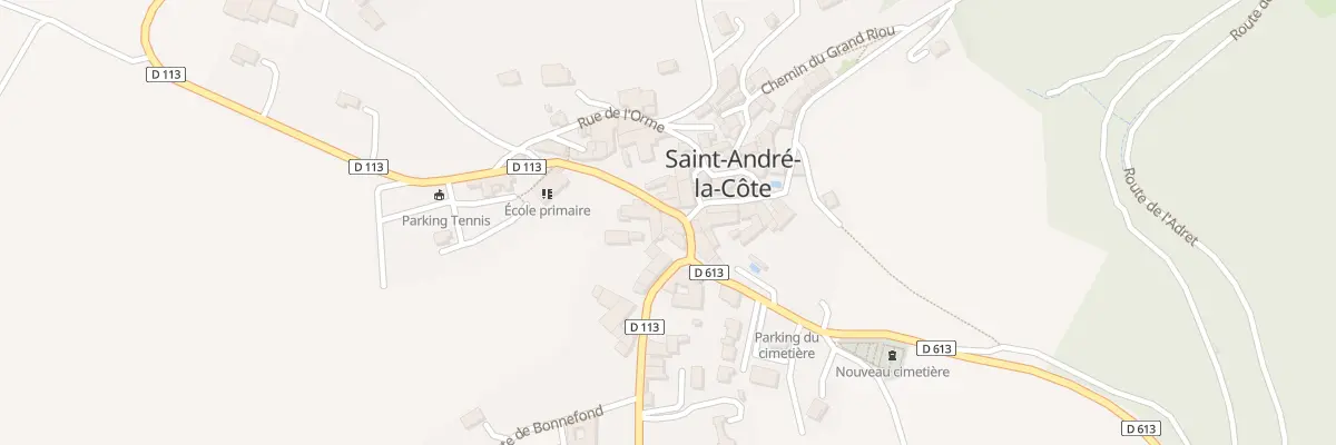 Plan du 5013B Le Bourg à Saint-André-la-Côte