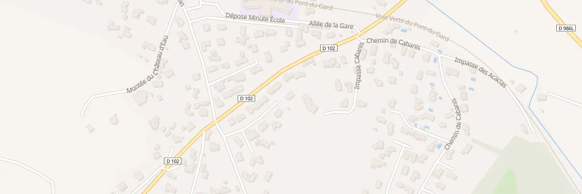 Plan du 7 Lot les Micocouliers à Comps
