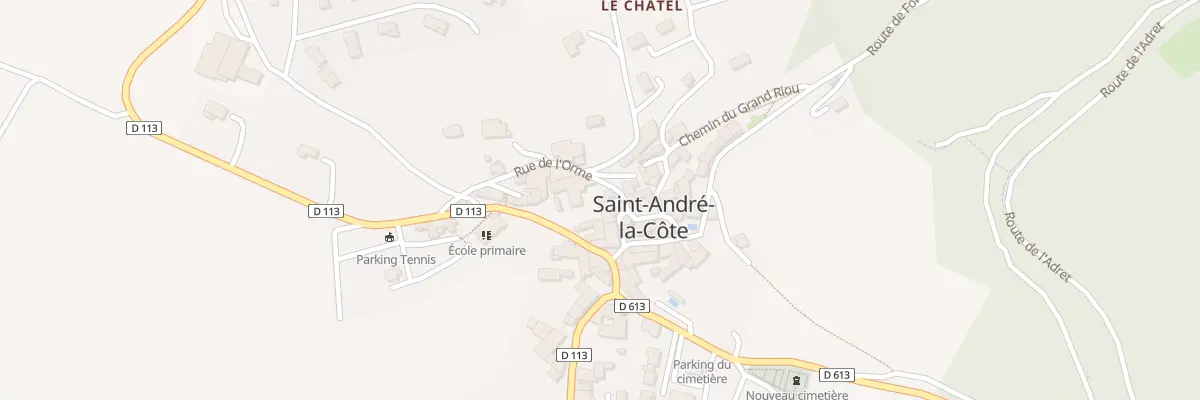 Plan du 5065 Le Bourg à Saint-André-la-Côte
