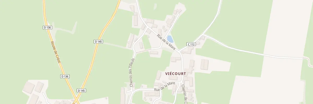 Plan du 5023 Viecourt à Saint-Gervais-sur-Couches