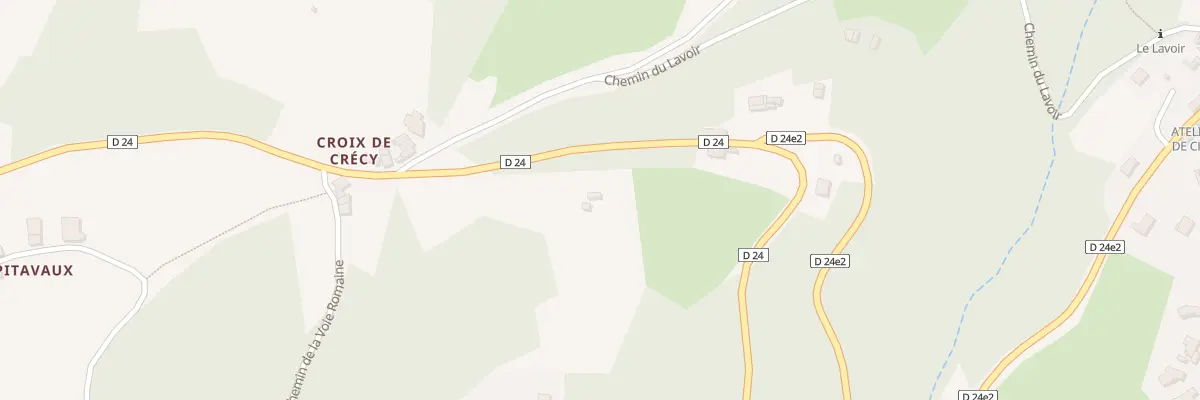 Plan du 249 Rte du Col de la Luère à Chevinay