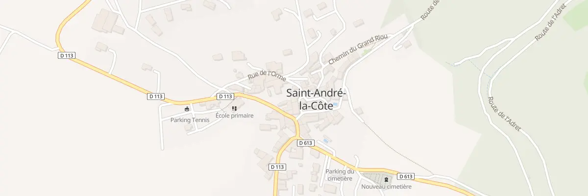 Plan du 5064 Le Bourg à Saint-André-la-Côte