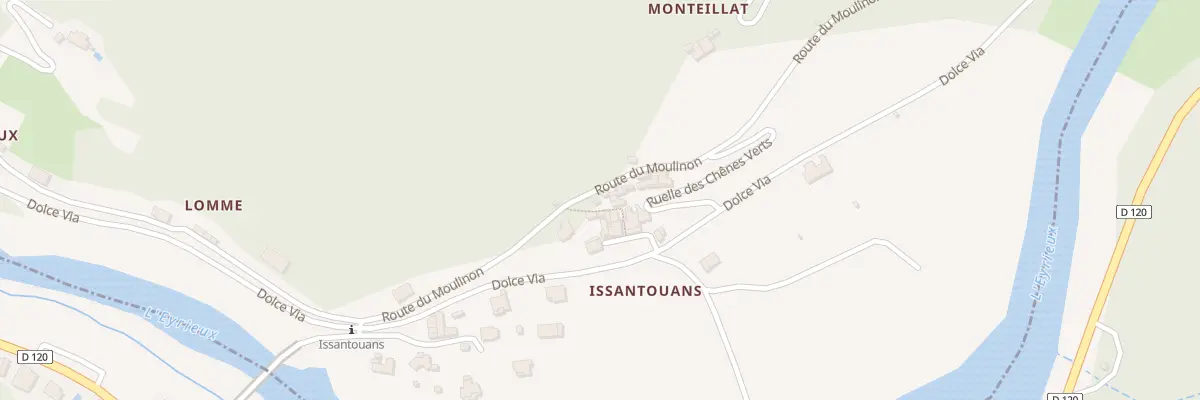 Plan du 5176 Issantouans à Saint-Michel-de-Chabrillanoux