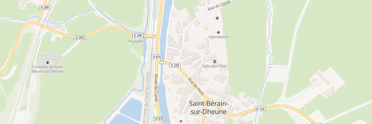 Plan du 5 Pl du Lieutenant des Brunes à Saint-Bérain-sur-Dheune
