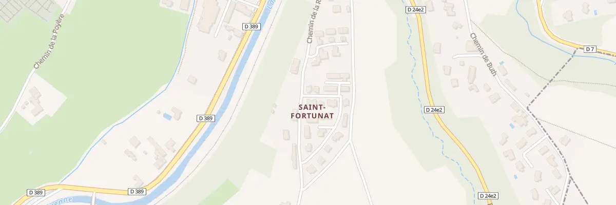 Plan du 11 Che de la Ronfière à Sain-Bel