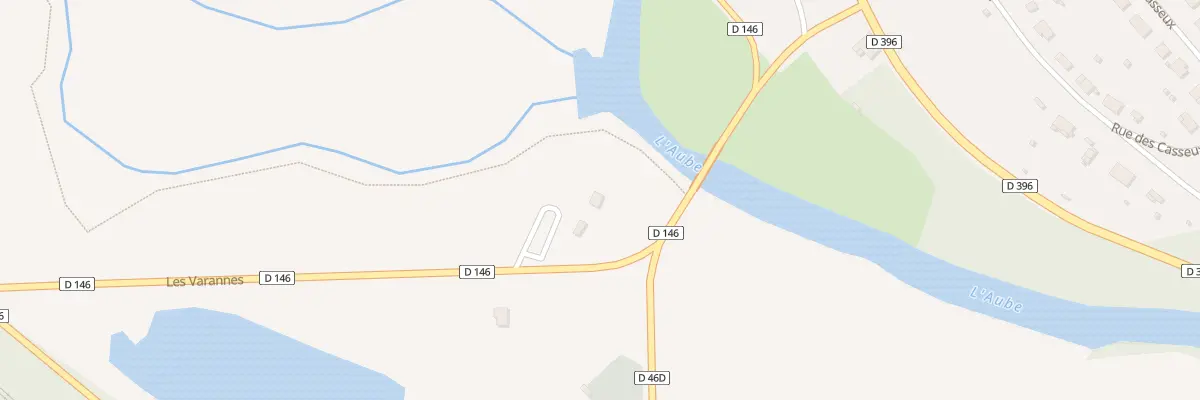 Plan du 2 Les Varannes à Bossancourt