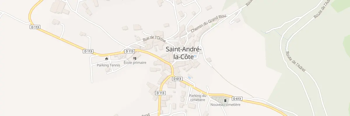 Plan du 5058 Le Bourg à Saint-André-la-Côte