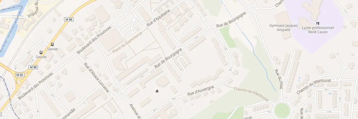 Plan du 7 Rue de Bourgogne à Rive-de-Gier