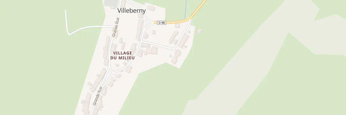 Plan du 5079 Village du Milieu à Villeberny