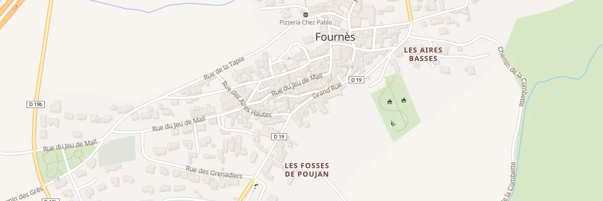 Plan du 5204 Gr Grand Rue à Fournès