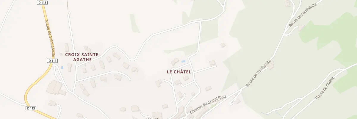 Plan du 5096 Le Chatel à Saint-André-la-Côte