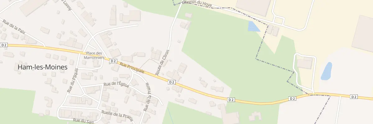 Plan du 5051 Rte de Tournes à Ham-les-Moines
